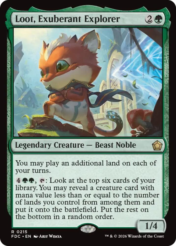 Loot, Exuberant Explorer