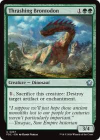 Thrashing Brontodon