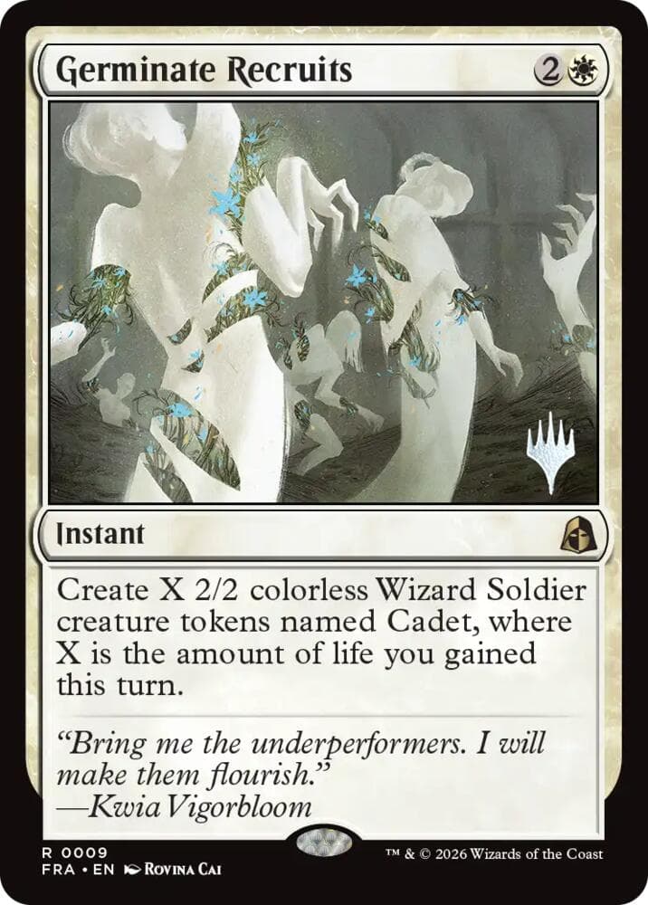 Germinate Recruits