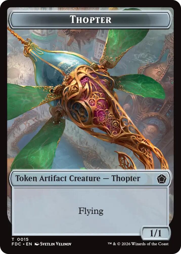 Thopter // Myr Double-Sided Token
