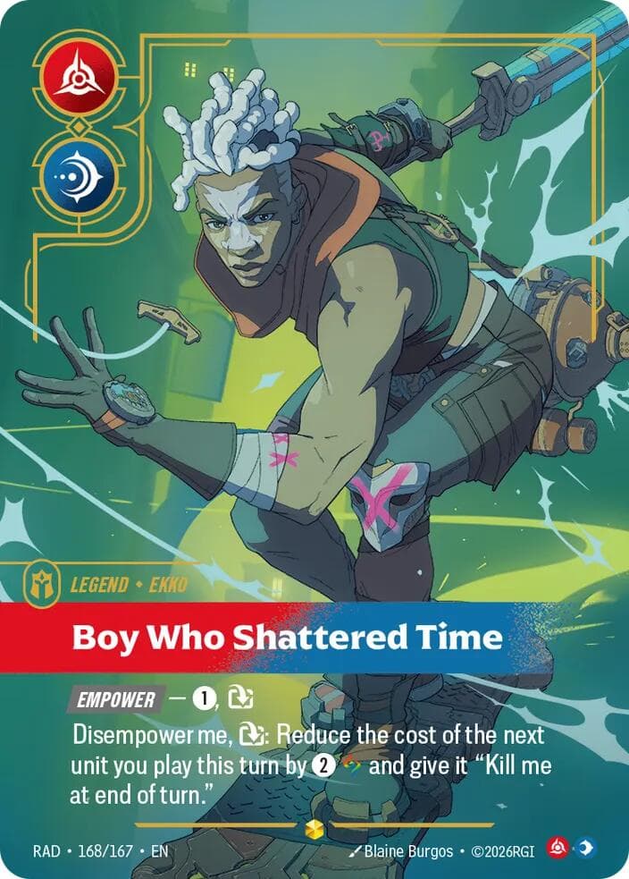 Ekko, Boy Who Shattered Time (Overnumbered)