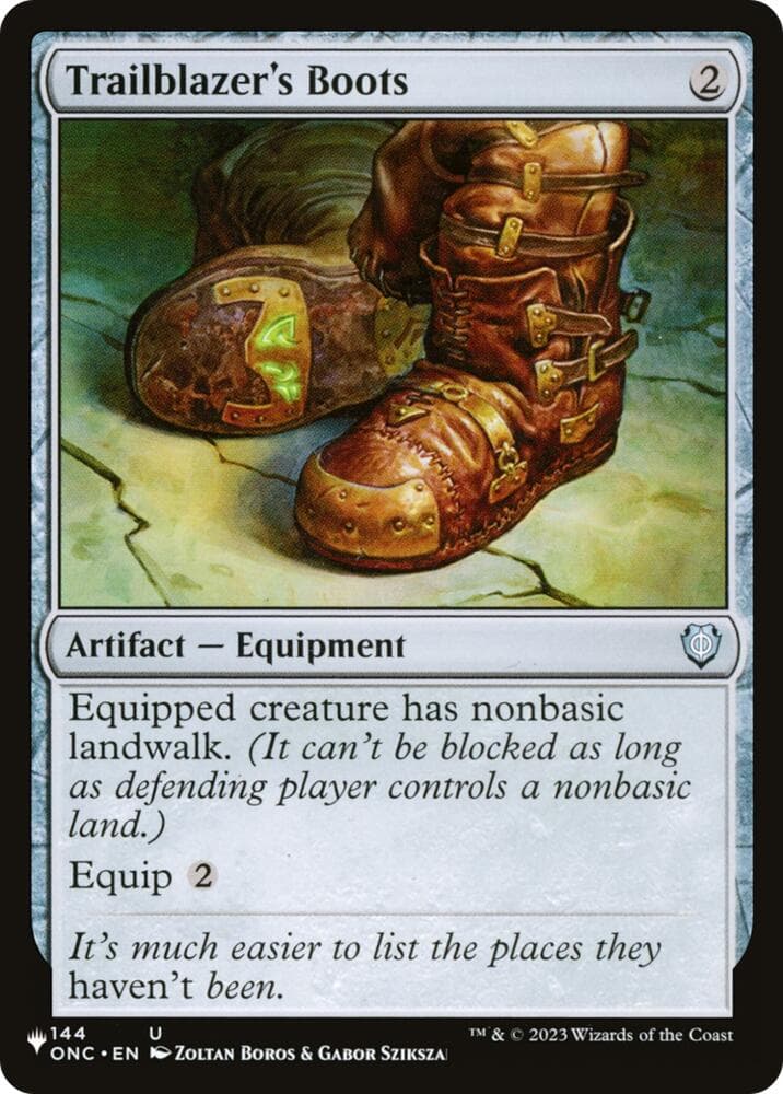 Trailblazer's Boots (ONC)