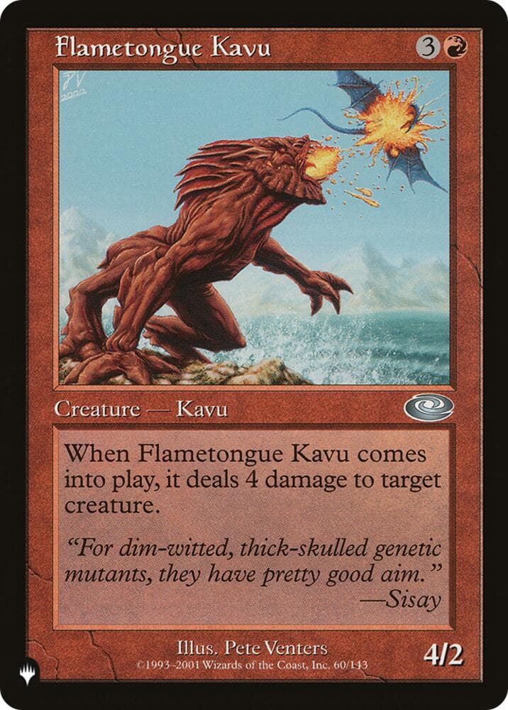 Flametongue Kavu (PLS)
