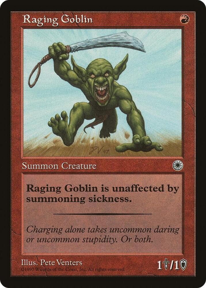 Raging Goblin (Flavor Text)