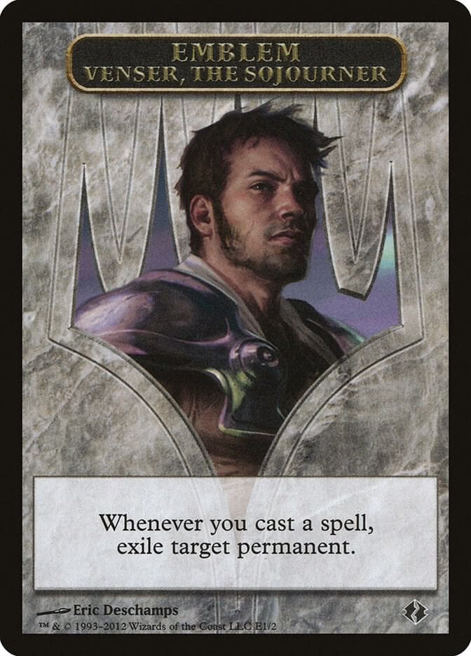 Emblem - Venser, the Sojourner