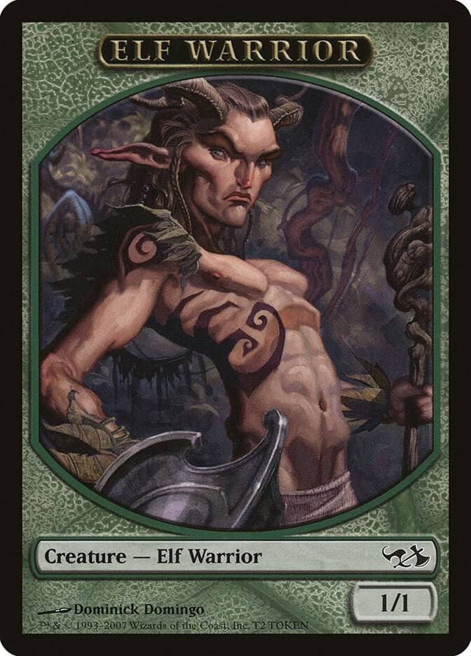 Elf Warrior Token
