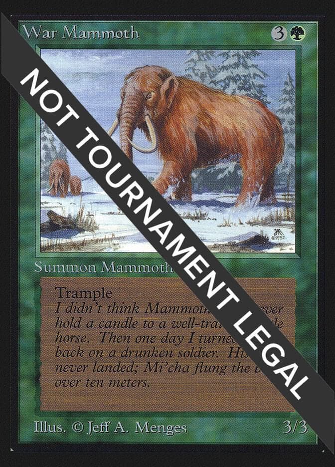 War Mammoth (IE)