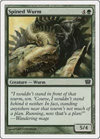 Spined Wurm