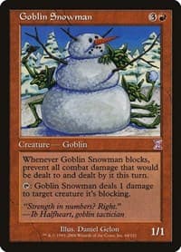 Goblin Snowman