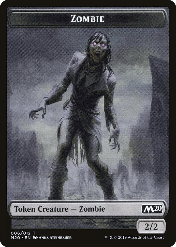 Zombie // Wolf Double-Sided Token