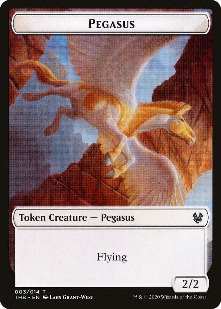 Pegasus // Satyr Double-Sided Token