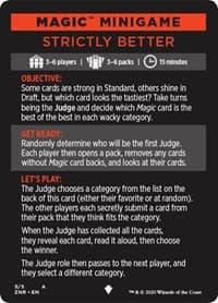 Magic Minigame: Strictly Better