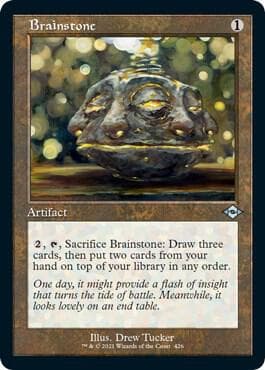 Brainstone (Retro Frame) (Foil Etched)