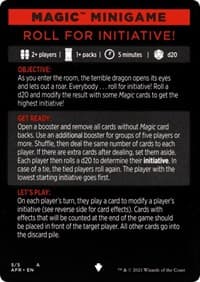 Magic Minigame: Roll for Initiative!