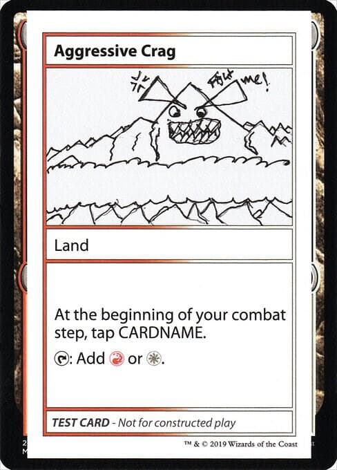 Aggressive Crag (No PW Symbol)