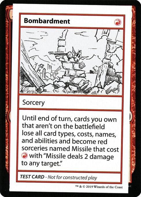 Bombardment (No PW Symbol)