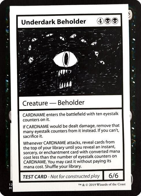 Underdark Beholder (No PW Symbol)