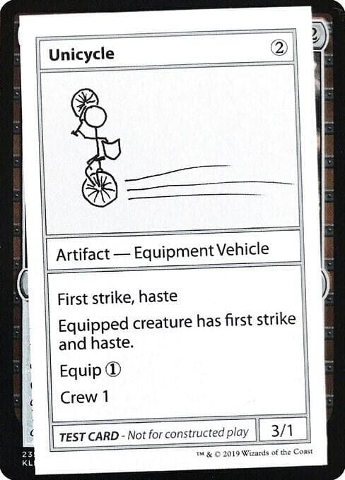 Unicycle (No PW Symbol)