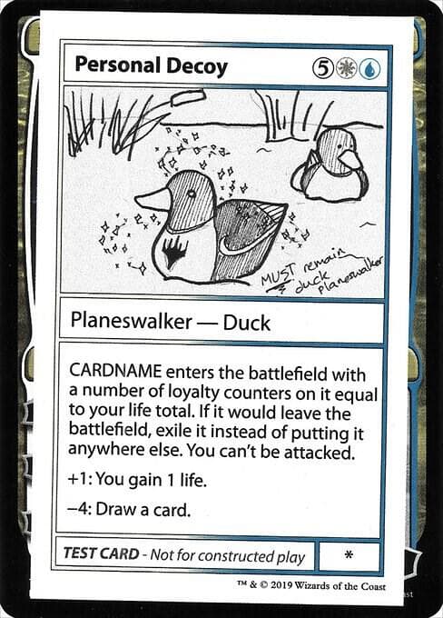 Personal Decoy (No PW Symbol)