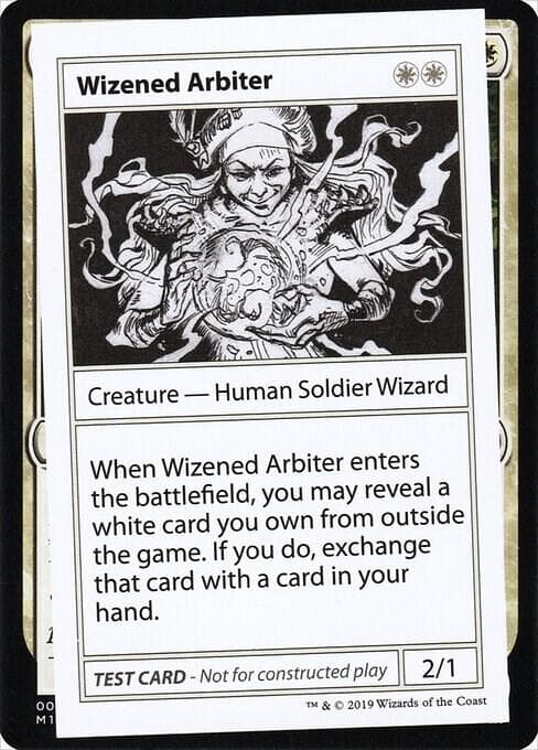 Wizened Arbiter (No PW Symbol)