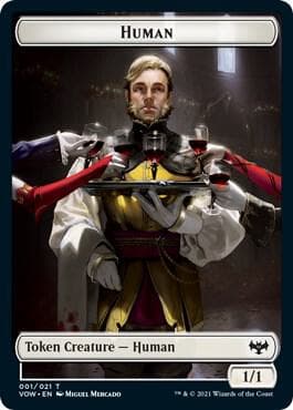 Human (001) // Treasure Double-Sided Token