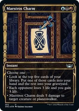 Maestros Charm (Gilded Foil)