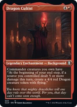 Dragon Cultist (Foil Etched)