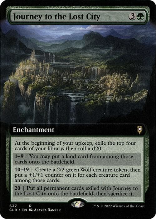 Journey to the Lost City (Extended Art)