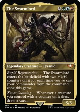The Swarmlord (Display Commander) (Surge Foil) - Thick Stock