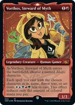 Vorthos, Steward of Myth (Showcase) (Galaxy Foil)