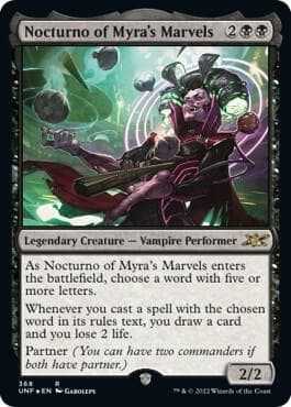 Nocturno of Myra's Marvels (Galaxy Foil)