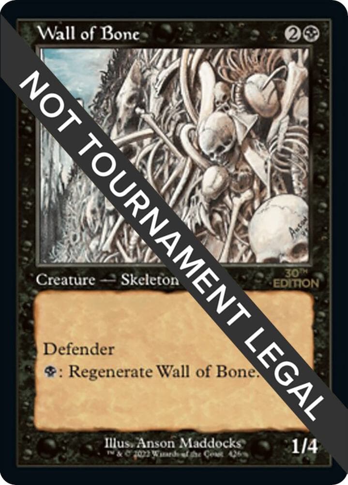Wall of Bone (Retro Frame)