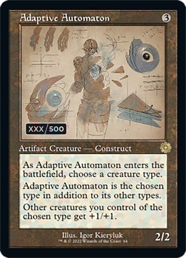 Adaptive Automaton (Schematic) (Serial Numbered)