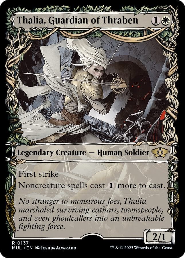 Thalia, Guardian of Thraben (Halo Foil)