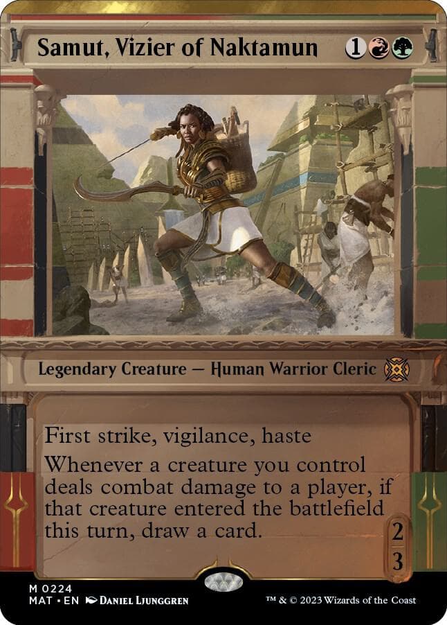 Samut, Vizier of Naktamun (Halo Foil)
