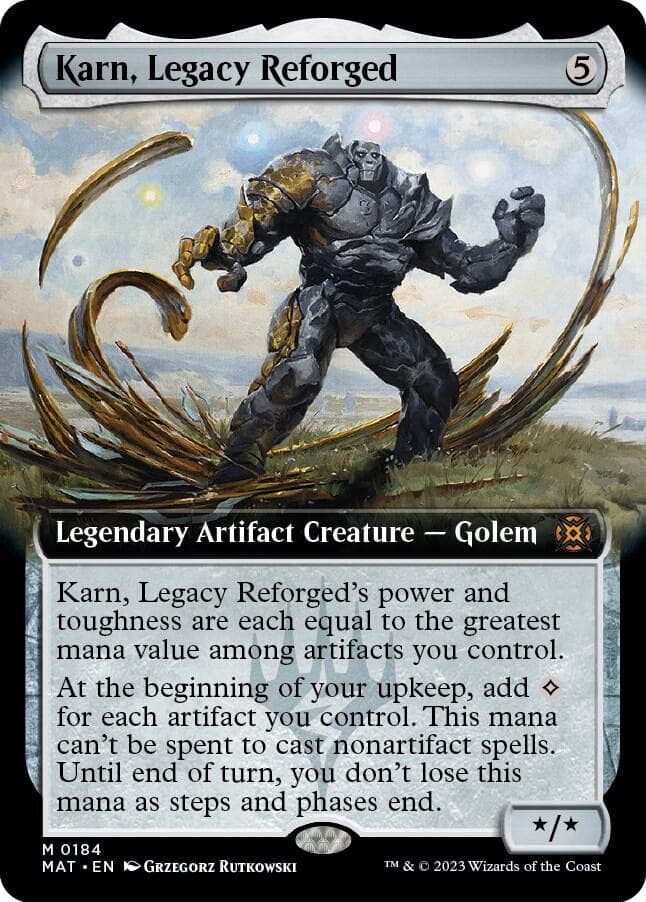Karn, Legacy Reforged (Extended Art)