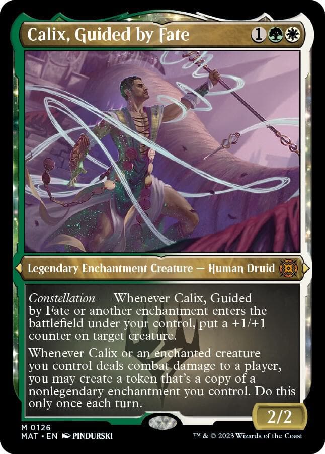 Calix, Guided by Fate (Foil Etched)