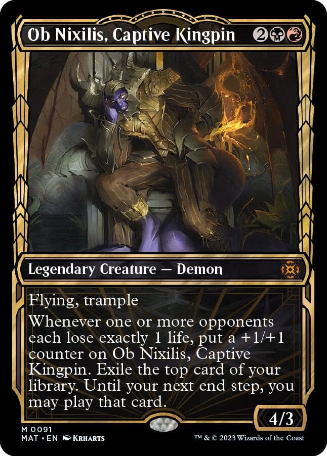 Ob Nixilis, Captive Kingpin (Showcase)