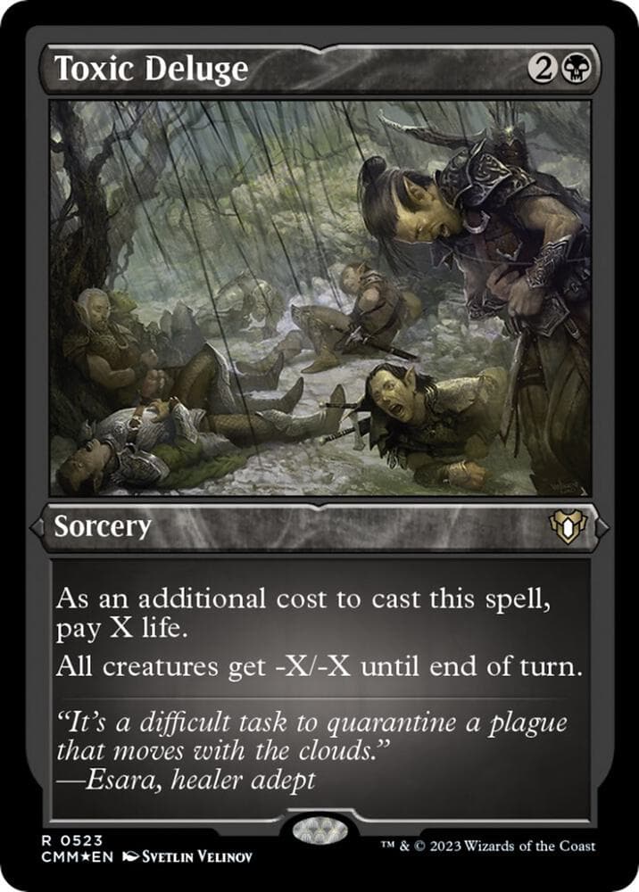 Toxic Deluge (Foil Etched)