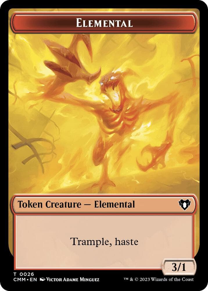 Elemental (0026) // Assassin Double-Sided Token