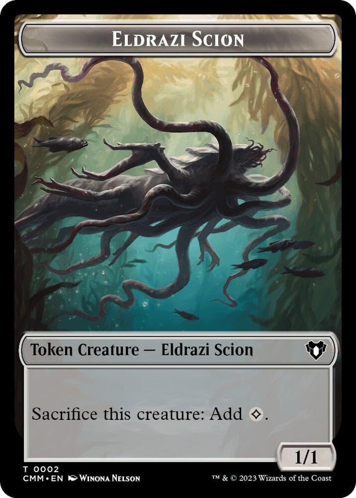 Eldrazi Scion // Elemental (0025) Double-Sided Token