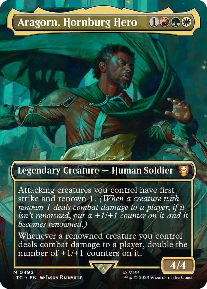 Aragorn, Hornburg Hero (Borderless)