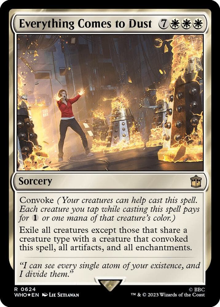 Everything Comes to Dust (Surge Foil)