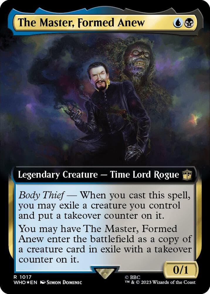 The Master, Formed Anew (Extended Art) (Surge Foil)