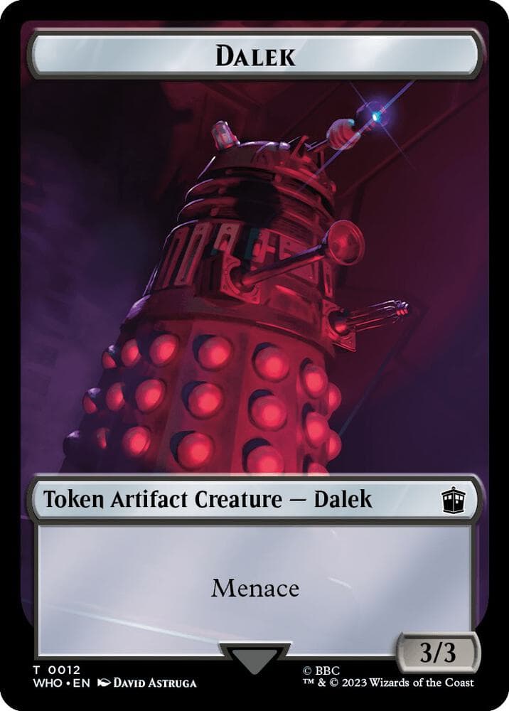 Dalek // Alien Insect Double-Sided Token