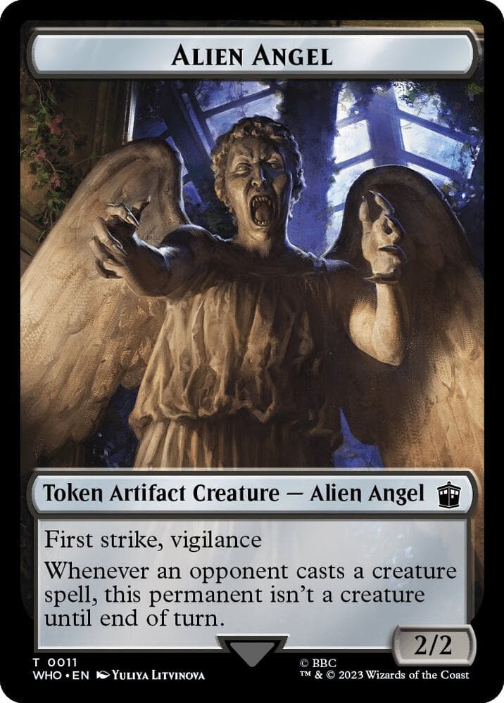 Alien Angel // Mark of the Rani Double-Sided Token