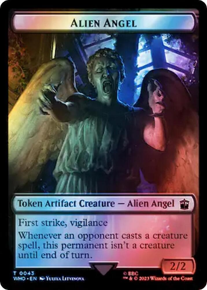 Alien Angel // Mutant Double-Sided Token (Surge Foil)