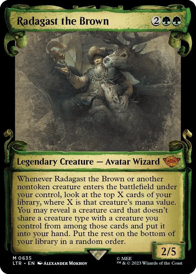 Radagast the Brown (Showcase Scrolls)