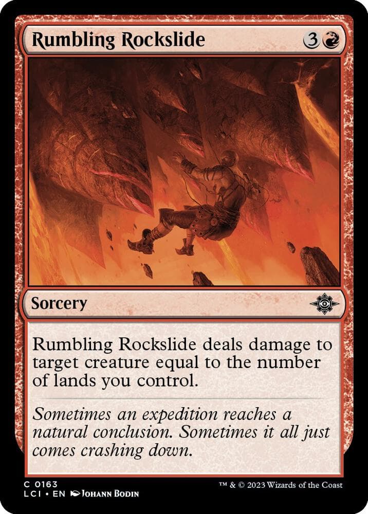 Rumbling Rockslide