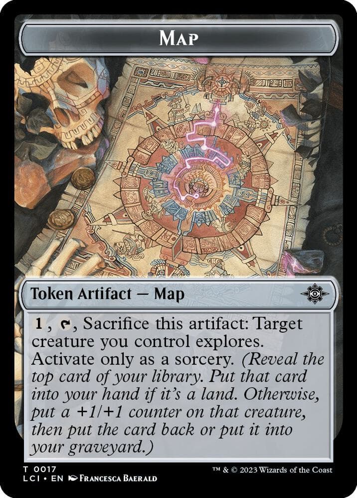 Map // Fungus Double-Sided Token